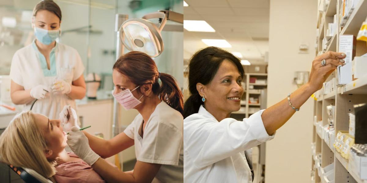 Dental Assistant vs Pharmacy Technician