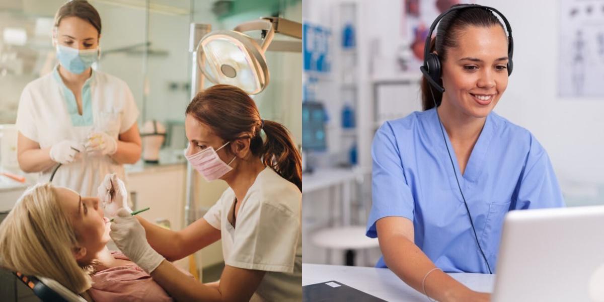 Dental Assistant vs Medical Transcriptionist