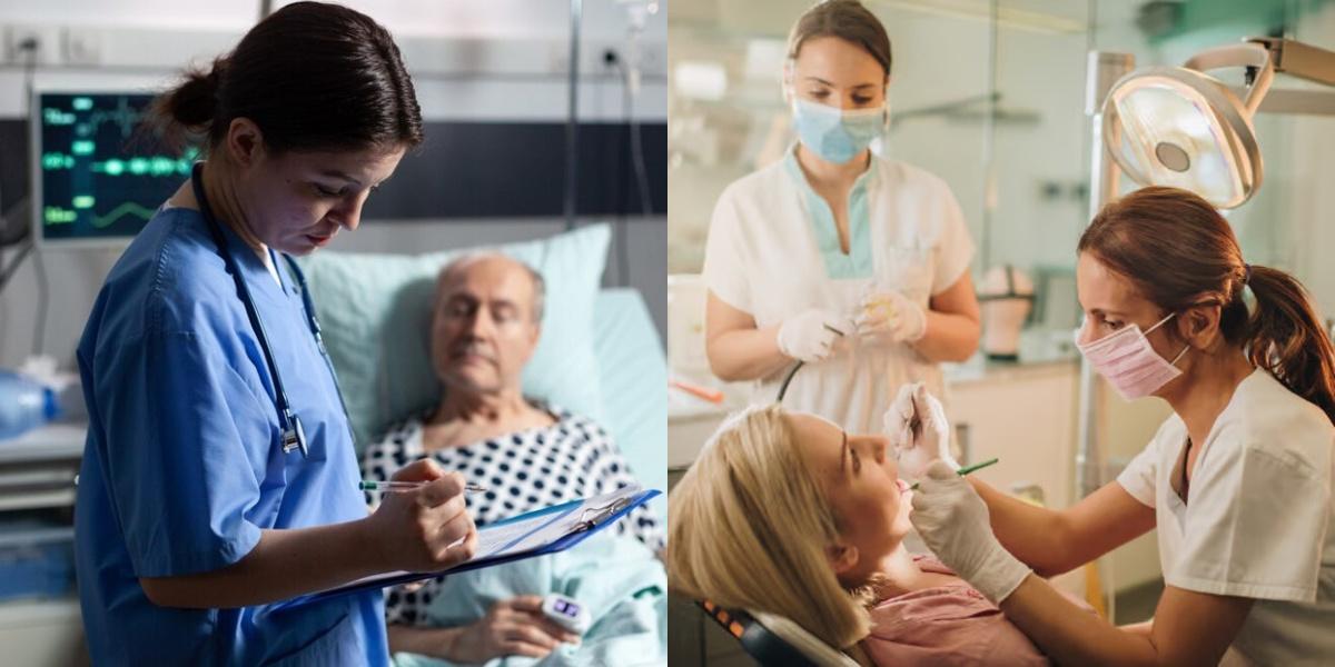 Acute Care Nursing Assistant vs Dental Assistant