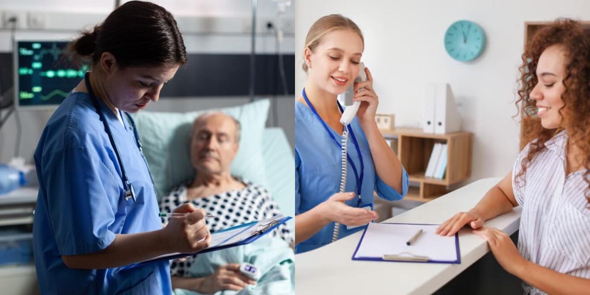 Acute Care Nursing Assistant vs Medical Administrative Assistant