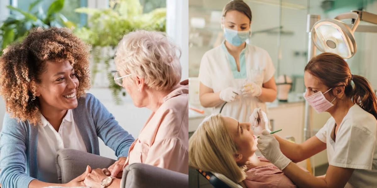 Caregiver vs Dental Assistant
