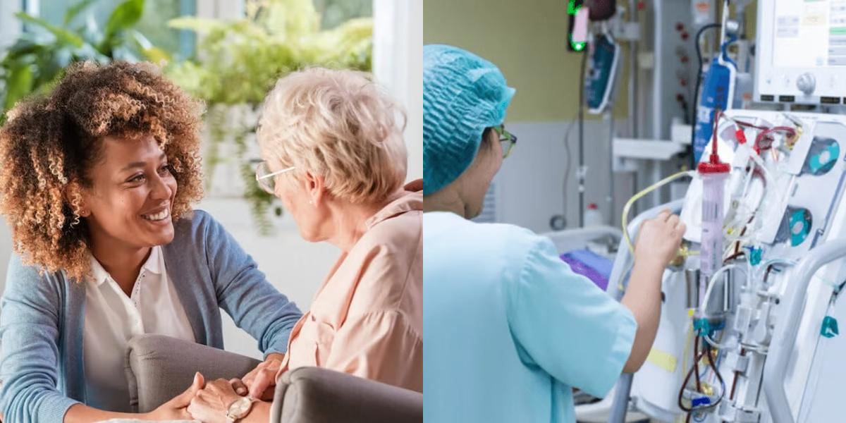 Caregiver vs Hemodialysis Technician