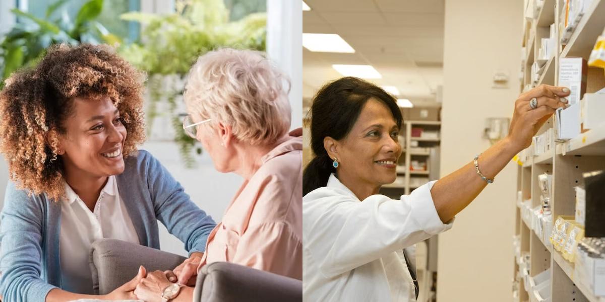 Caregiver vs Pharmacy Technician