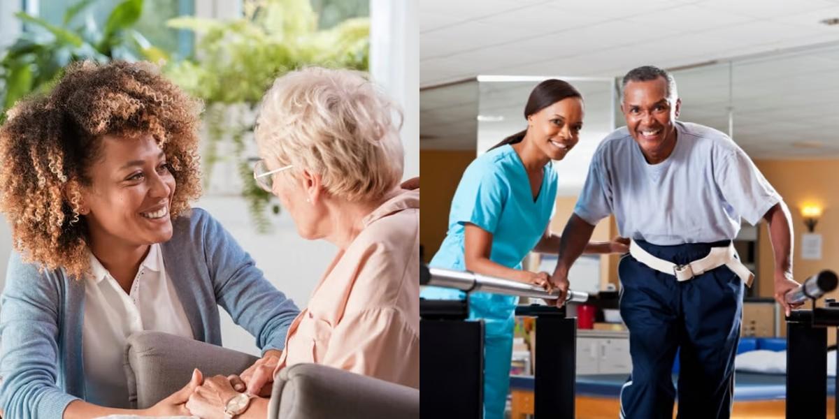 Caregiver vs Physical Therapy Technician
