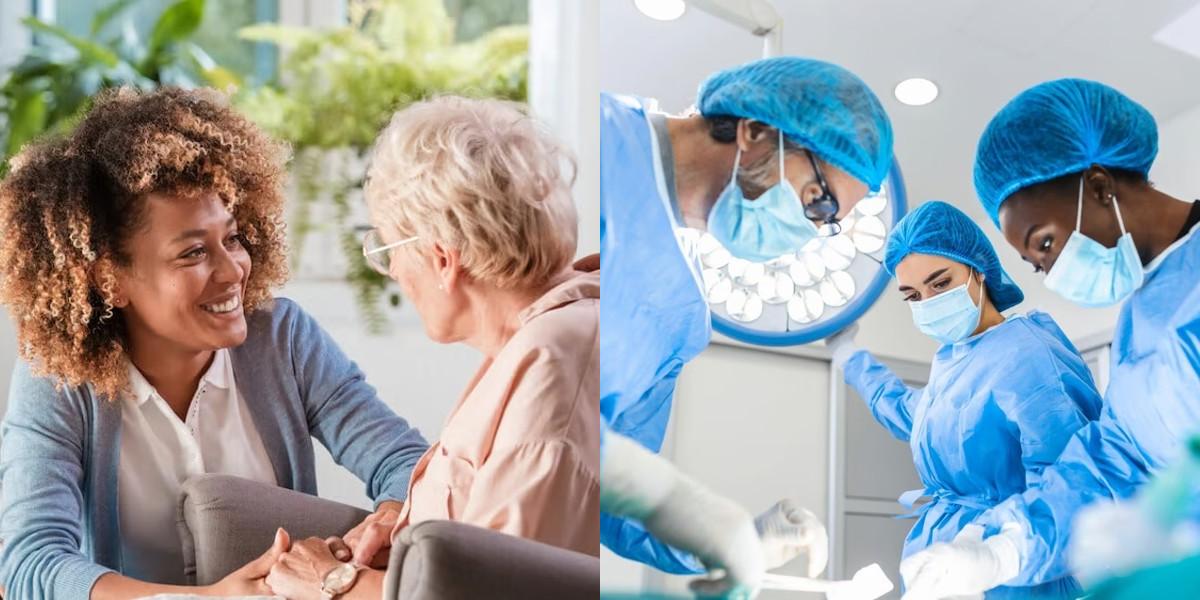 Caregiver vs Surgical Technician
