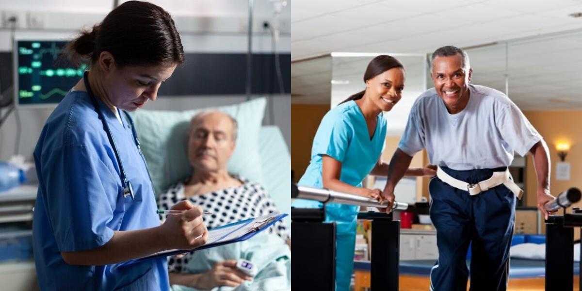 Acute Care Nursing Assistant vs Physical Therapy Technician