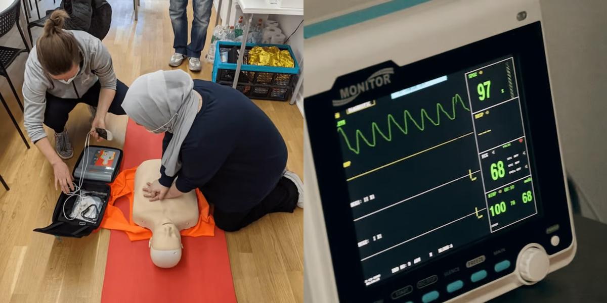 CPR-BLS vs EKG