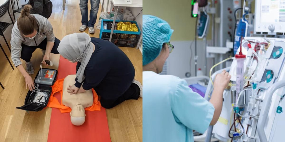 CPR-BLS vs Hemodialysis Technician