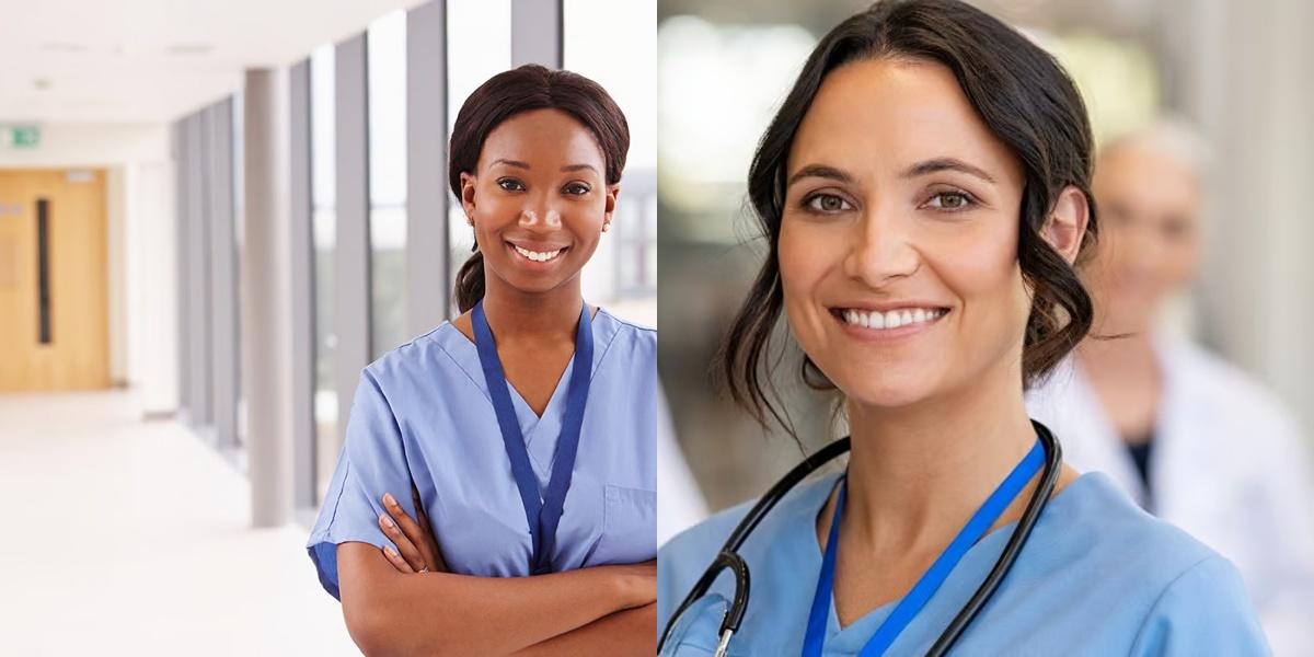 Certified Nursing Assistant and a Graduate Nurse