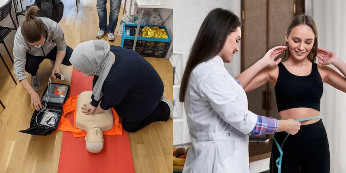 CPR-BLS vs Personal Trainer and Nutrition Coach