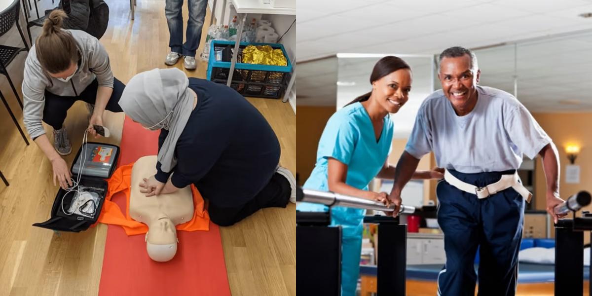CPR-BLS vs Physical Therapy Technician