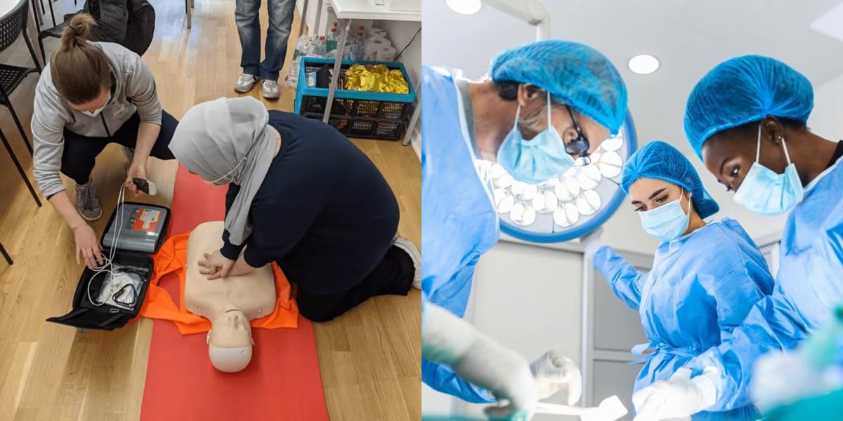 CPR-BLS vs Surgical Technician