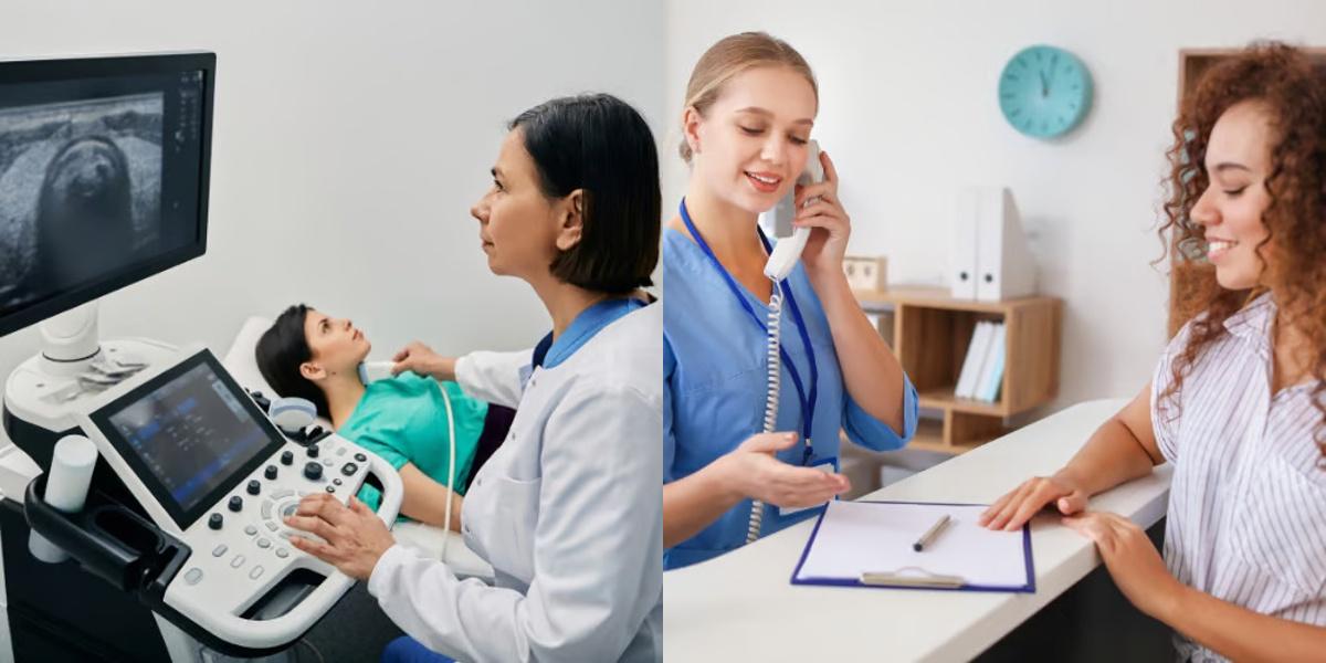 Diagnostic Medical Sonographer vs Medical Administrative Assistant