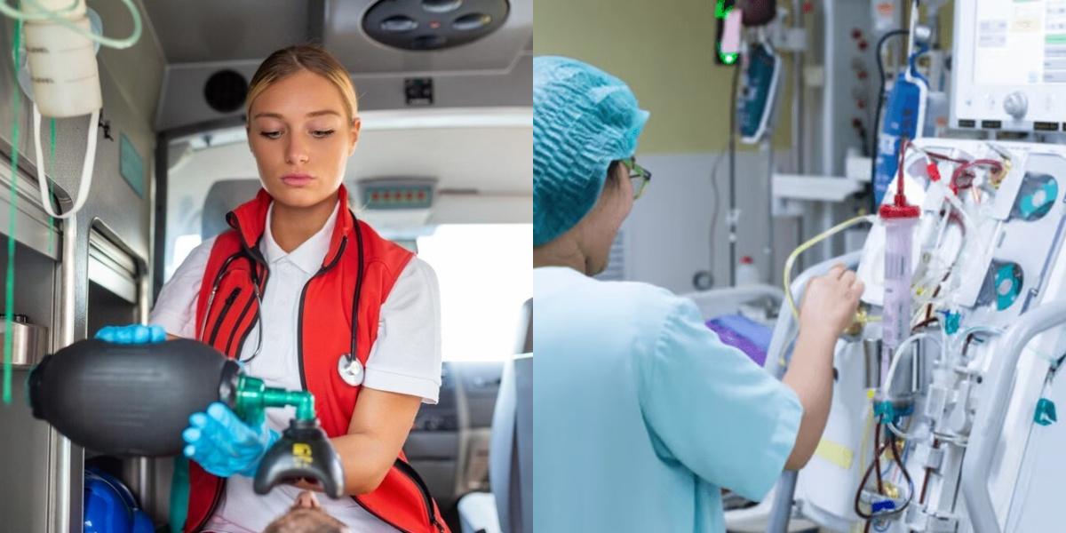 Emergency Medical Technician vs Hemodialysis Technician