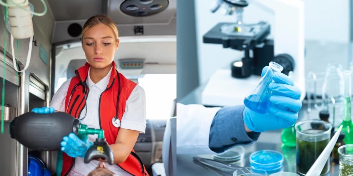 Emergency Medical Technician vs Sterile Processing Technician