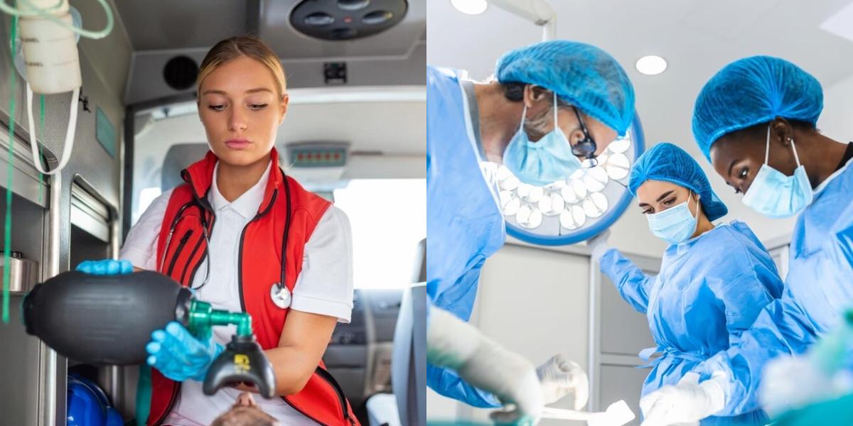 Emergency Medical Technician vs Surgical Technician