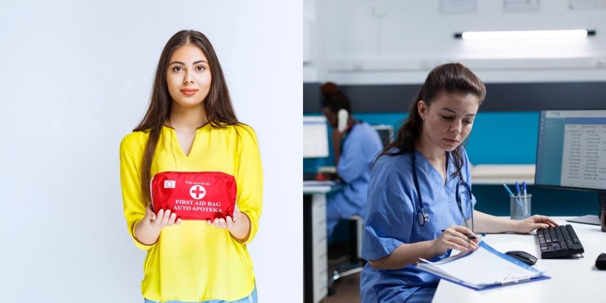 First Aid vs Healthcare Documentation Specialist