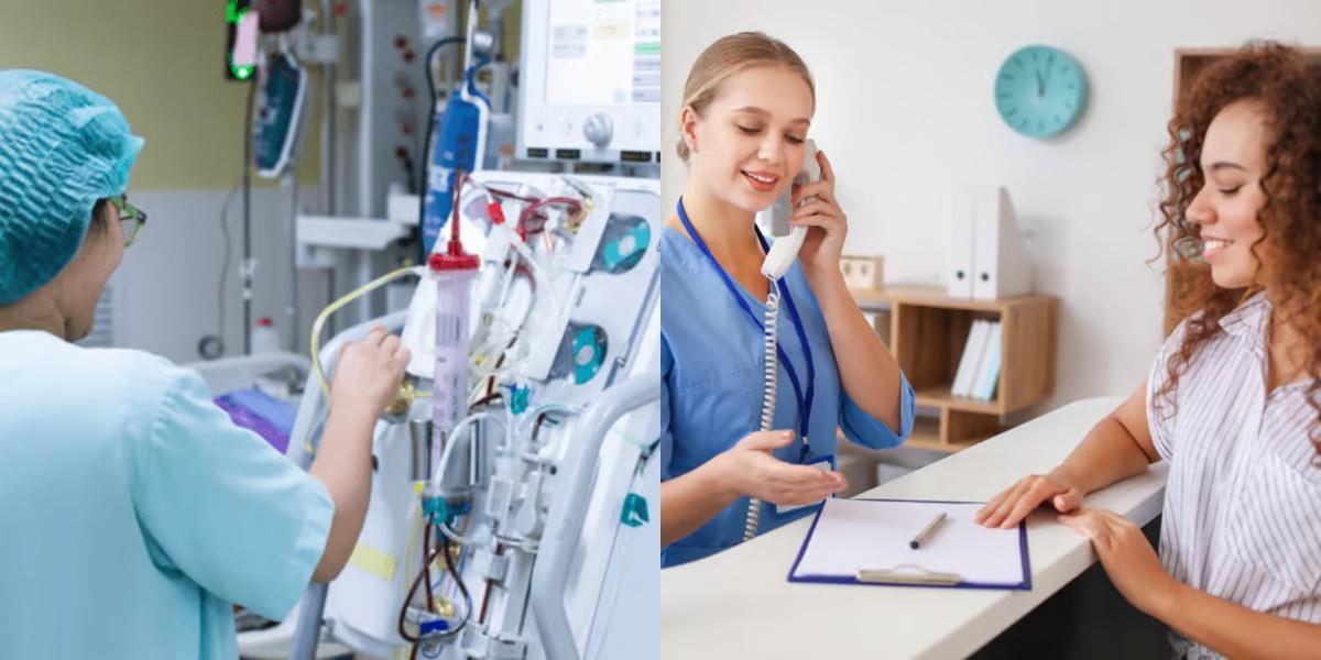 Hemodialysis Technician vs Medical Administrative Assistant