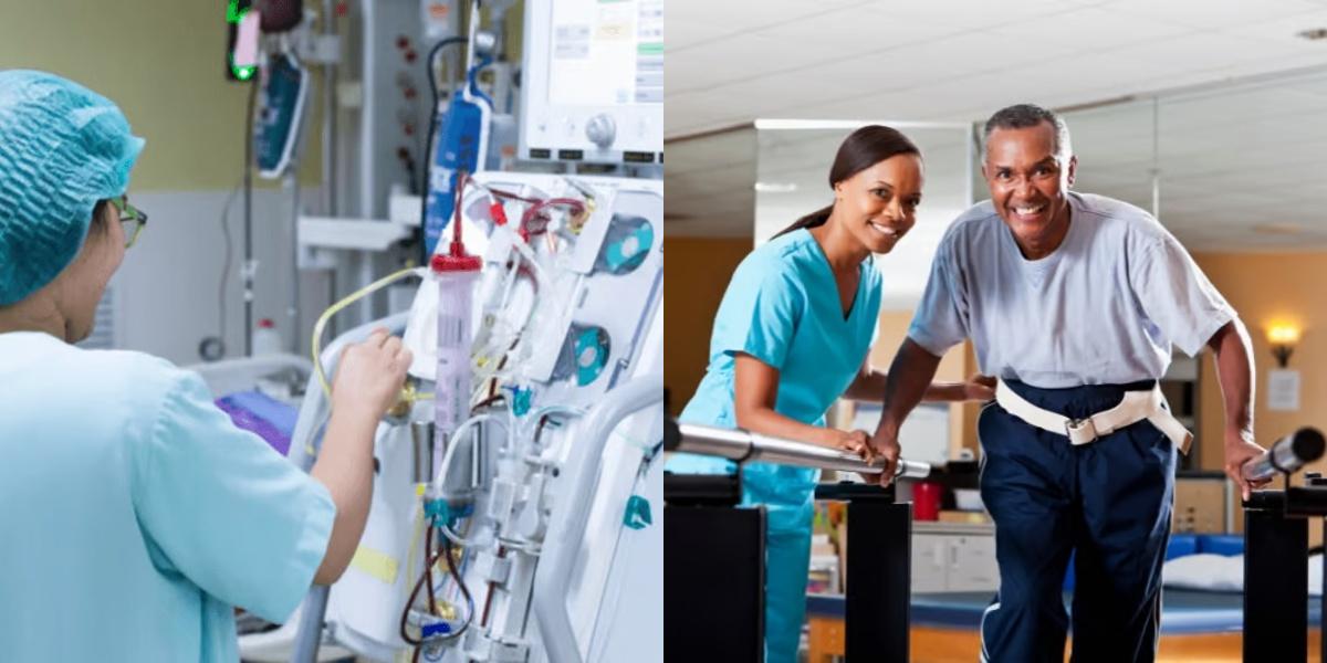 Hemodialysis Technician vs Physical Therapy Technician