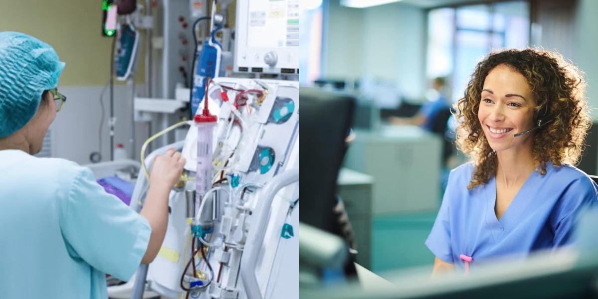 Hemodialysis Technician vs Healthcare Operator