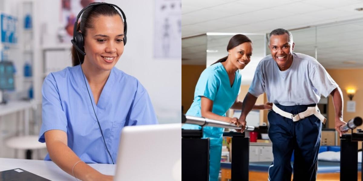 Medical Transcriptionist vs Physical Therapy Technician