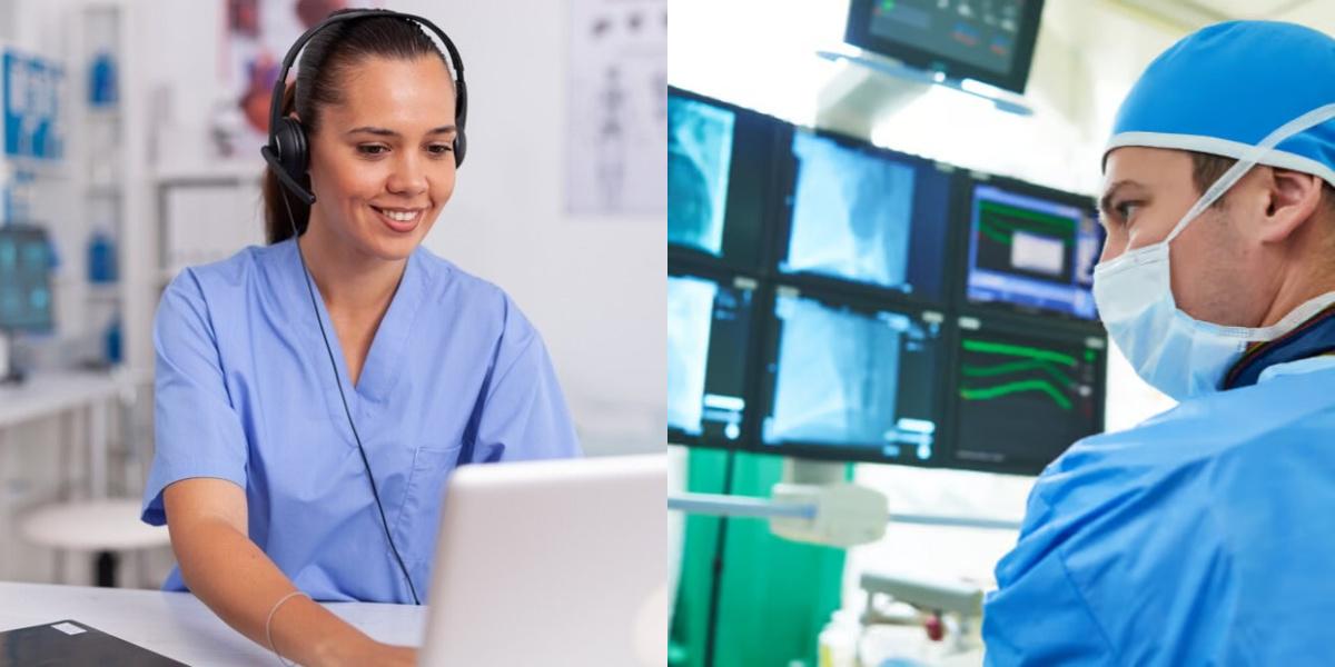 Medical Transcriptionist vs Radiology Technician