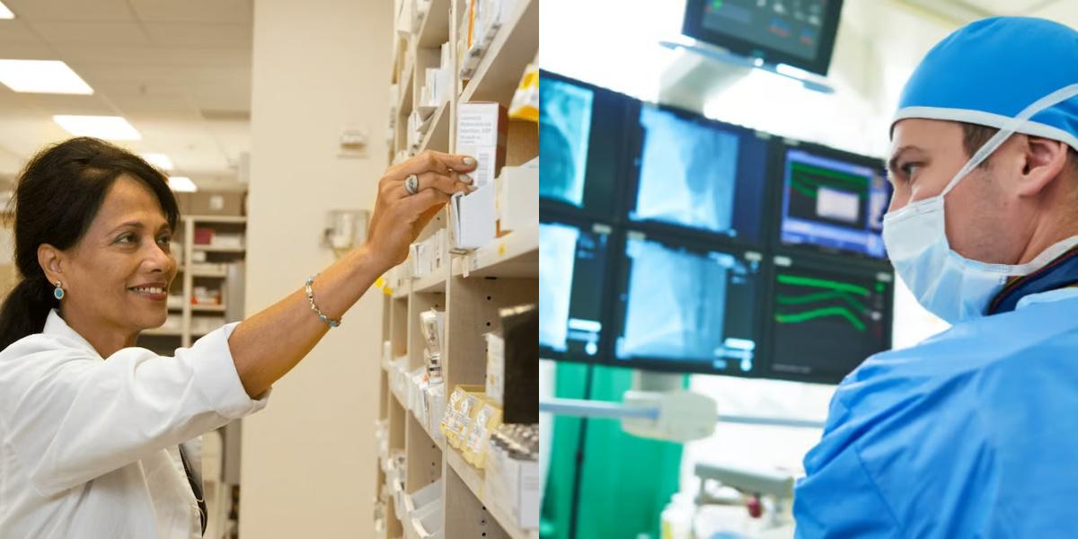 Pharmacy Technician vs Radiology Technician