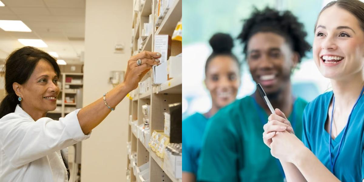 Pharmacy Technician vs Registered Nurse