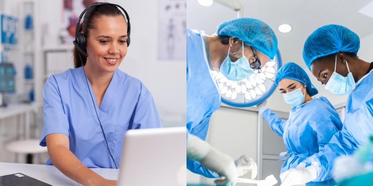 Medical Transcriptionist vs Surgical Technician