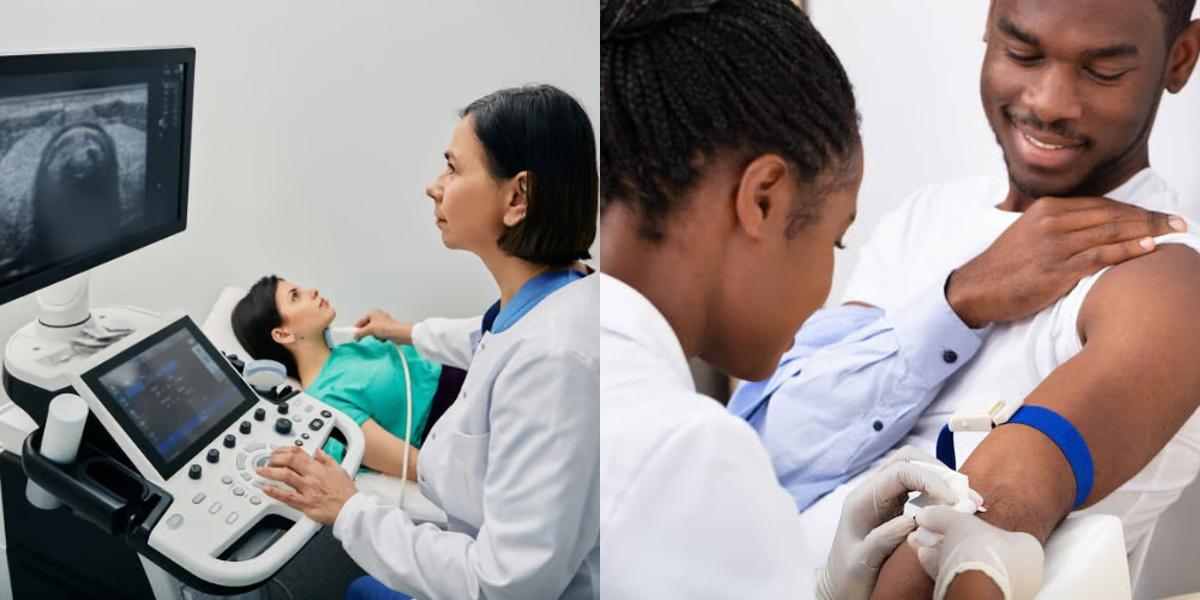 Diagnostic Medical Sonographer vs Phlebotomy