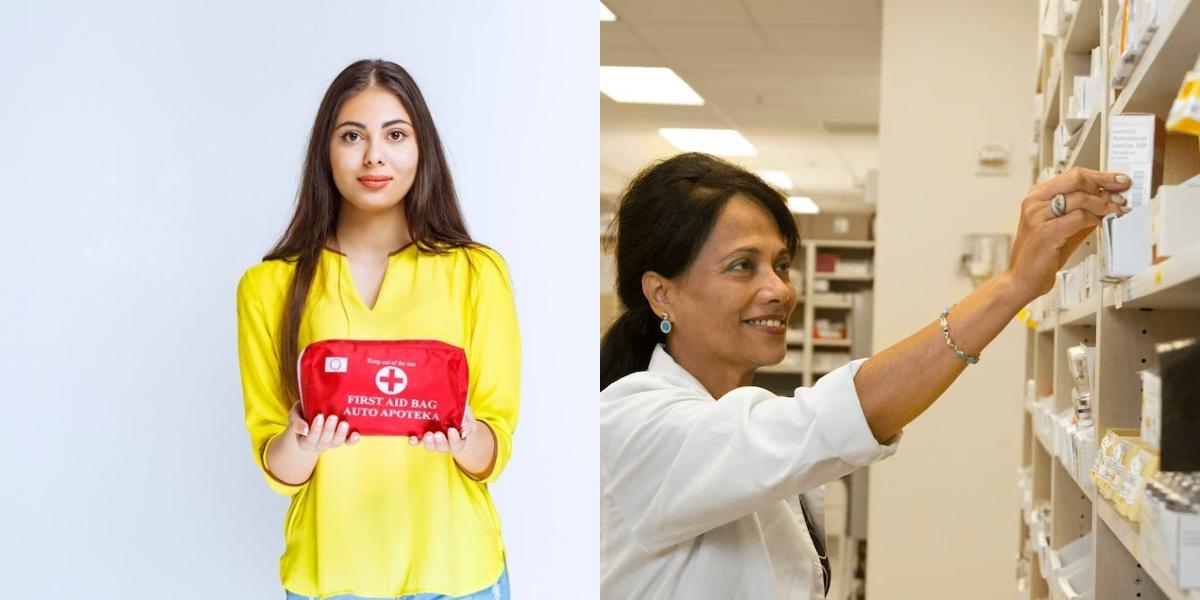 First Aid vs Pharmacy Technician