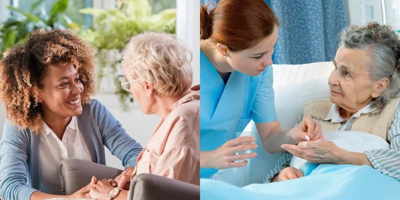 Caregiver vs Medication Aide