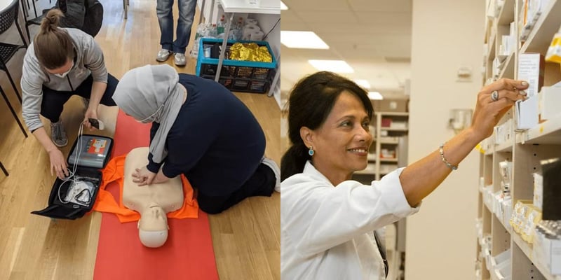 CPR-BLS vs Pharmacy Technician