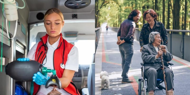 Emergency Medical Technician vs Home Health Aide