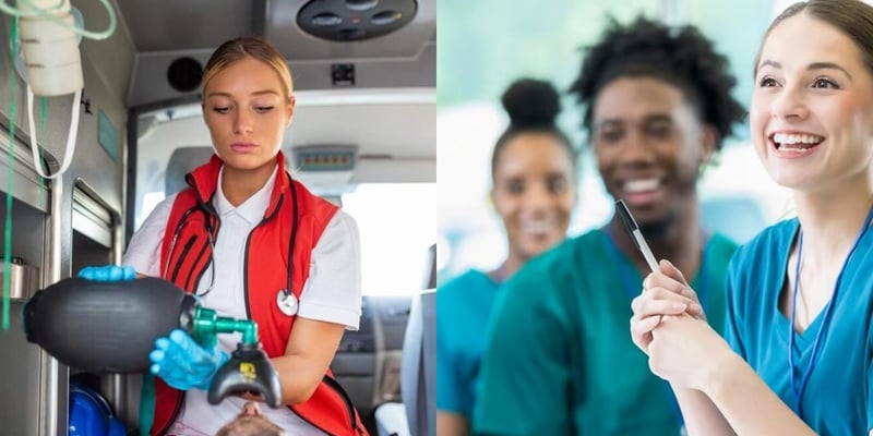 Emergency Medical Technician vs Registered Nurse