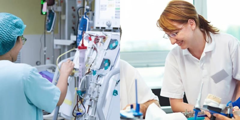 Hemodialysis Technician vs Psychiatric Technician