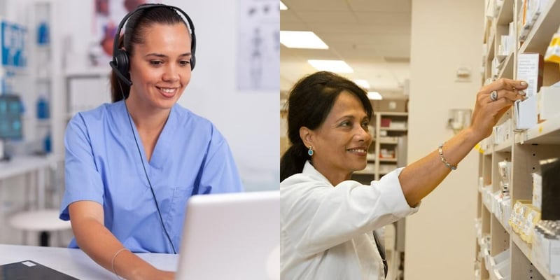 Medical Transcriptionist vs Pharmacy Technician