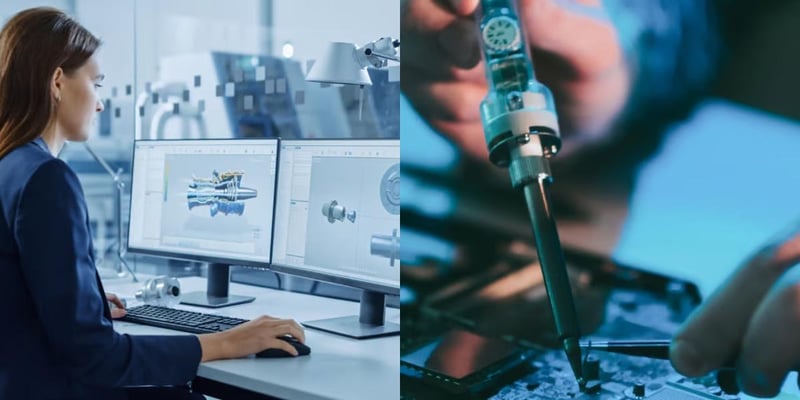 CAD (Computer-Aided Design) vs Electronics Engineering Technology