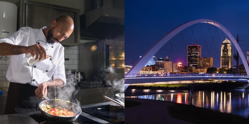 How to Become a Chef in Iowa